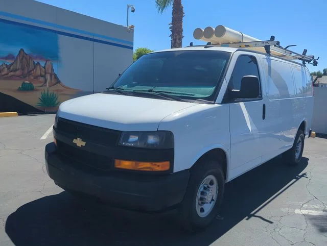 Used 2022 White Chevrolet Work Van image 4