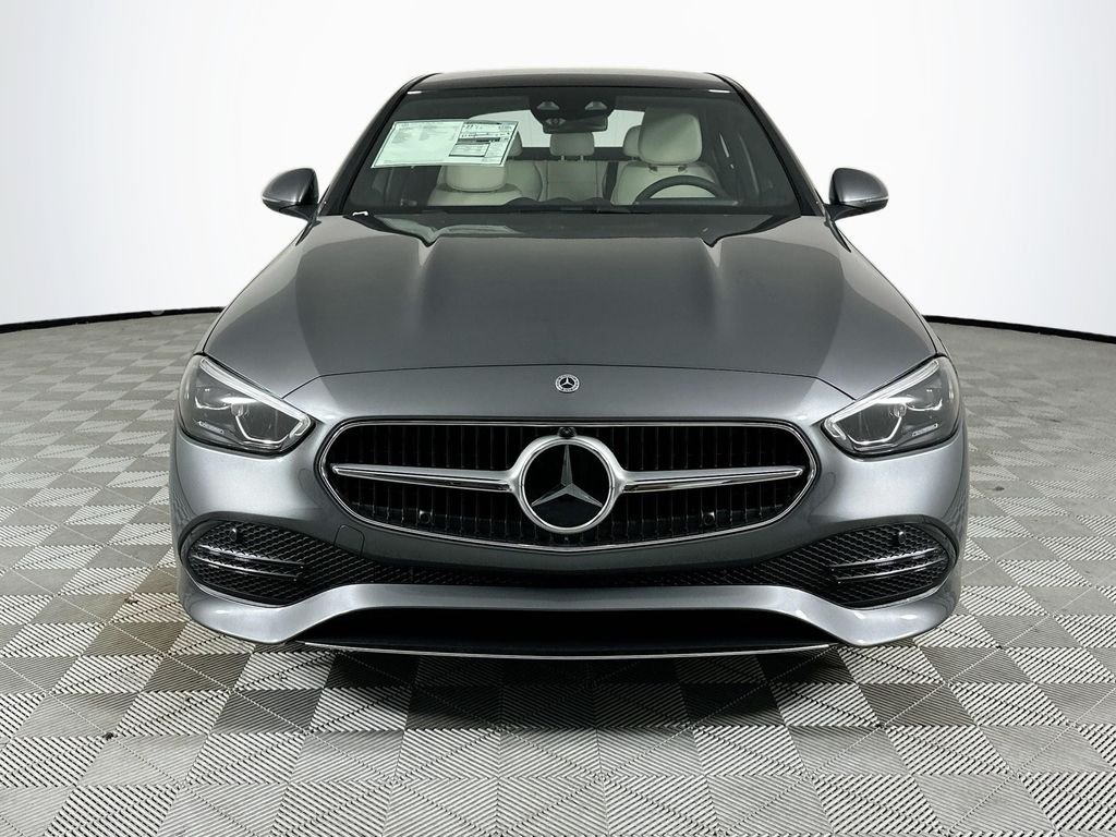 New 2026 Selenite Grey Metallic Mercedes-Benz C 300 image 2