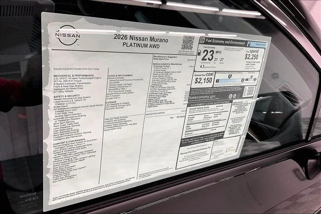 New 2026 Super Black Nissan Platinum image 42