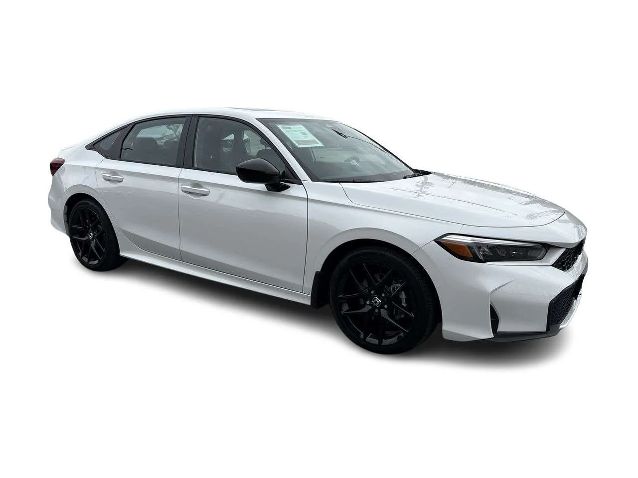 Used 2025 Platinum White Pearl Honda Sport eCVT Sedan Certified Pre-Owned   No Accident image 17