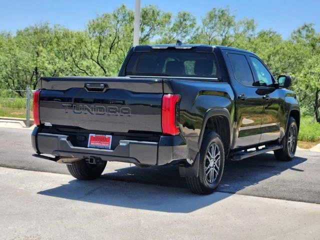 Used 2024 Midnight Black Toyota SR5 (A10) 4x2 CrewMax 5.5 ft. box 145.7 in. WB image 7