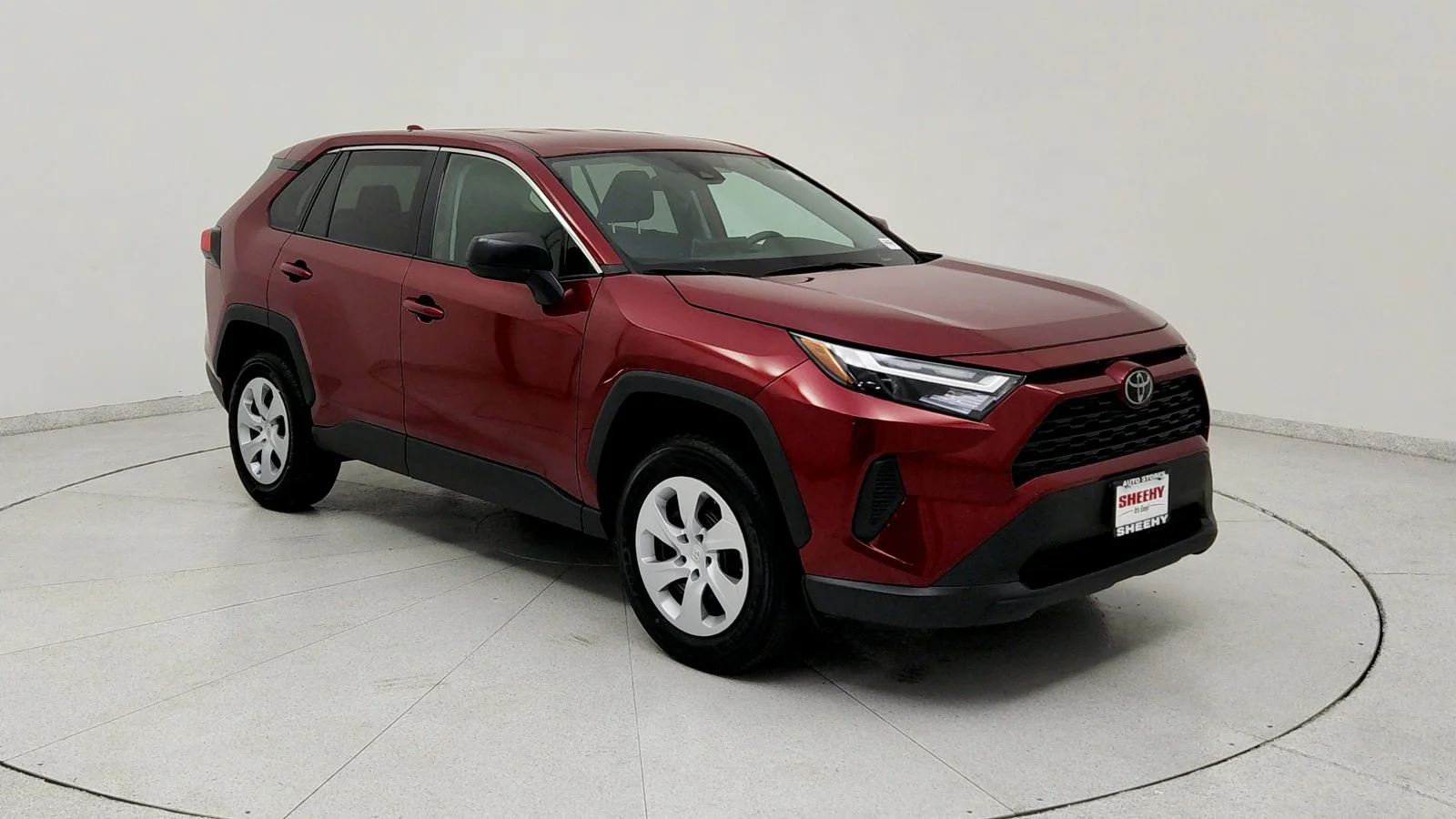 Used 2025 Red Toyota LE image 1