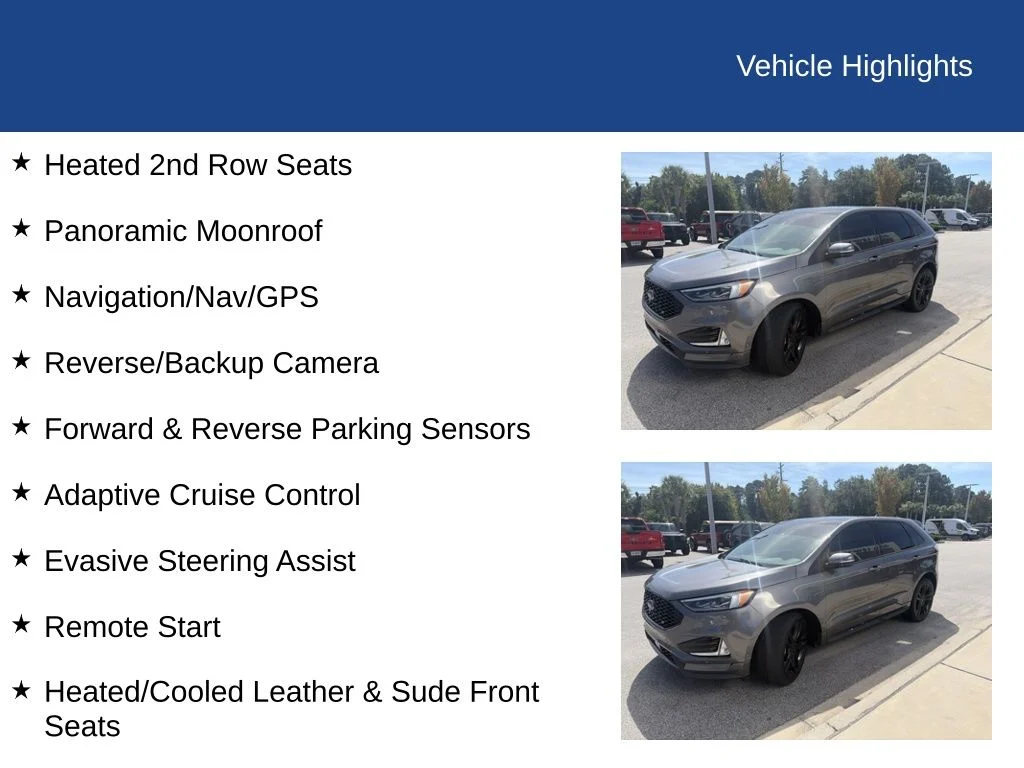 Used 2022 Carbonized Gray Metallic Ford ST image 2