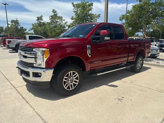 Used 2017 Ruby Red Metallic Ford Lariat image 1