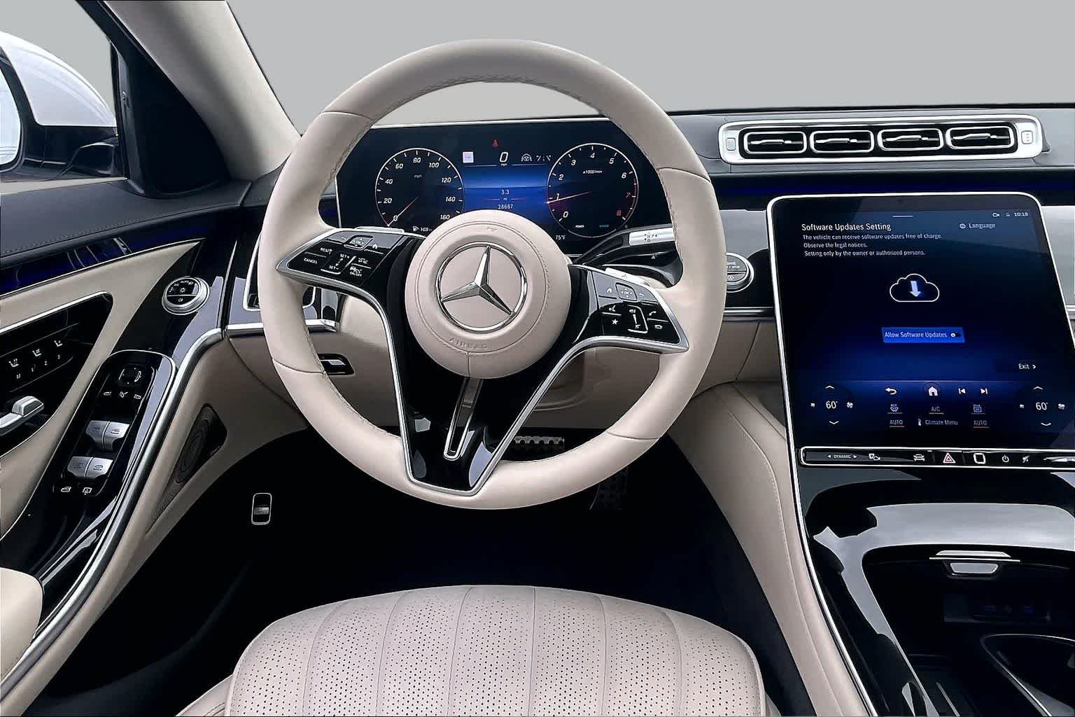 Used 2023 MANUFAKTUR Diamond White Mercedes-Benz S 500 image 6