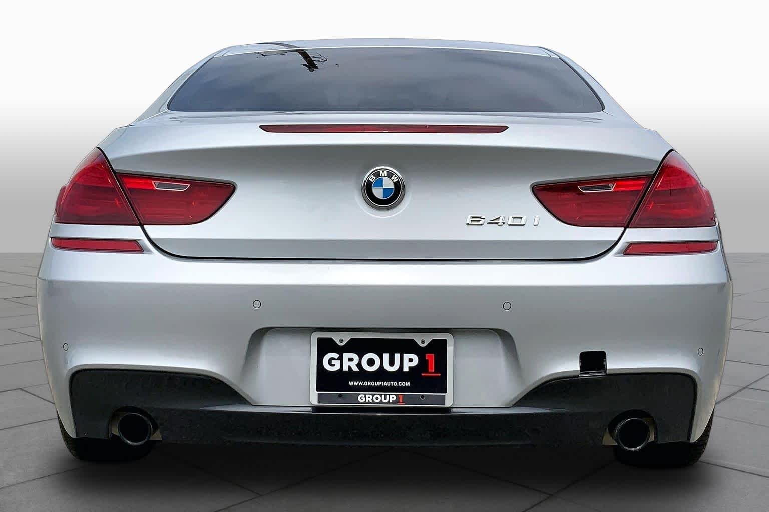 Used 2015 Orion Silver Metallic BMW 640i image 4