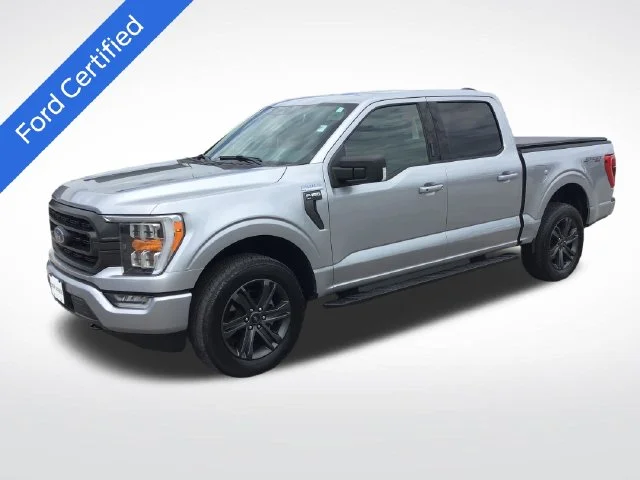 Certified Used 2023 Silver Ford XLT image 1