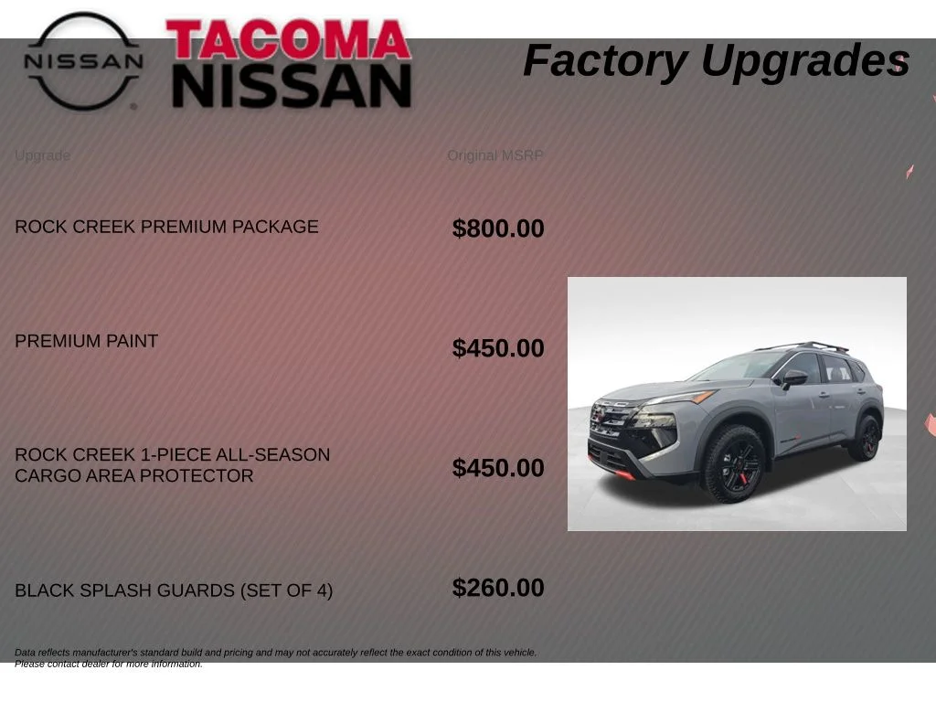 New 2026 Gray Nissan Rock Creek image 10