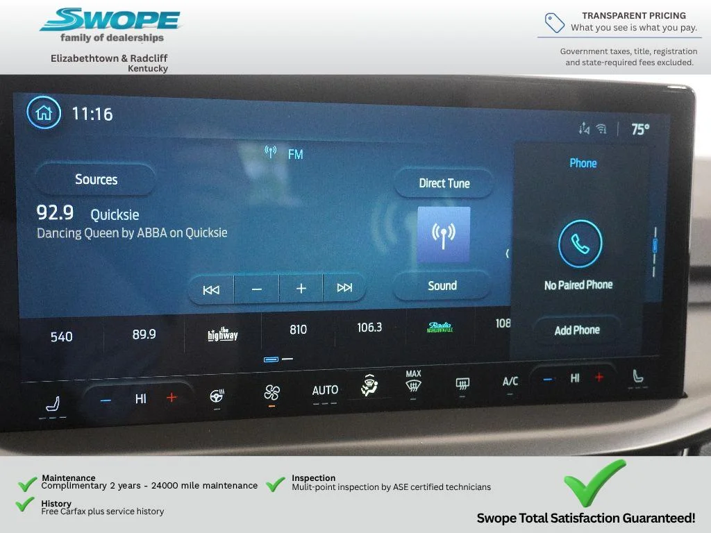 New 2026 Space Silver Metallic Ford Active® image 31