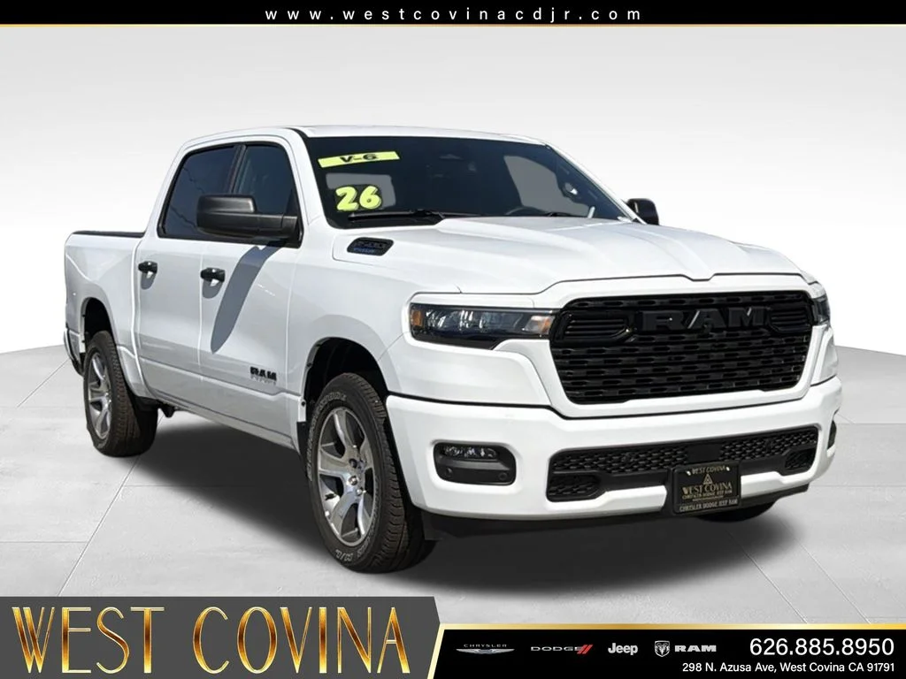 New 2026 Bright White Clearcoat RAM Express image 4