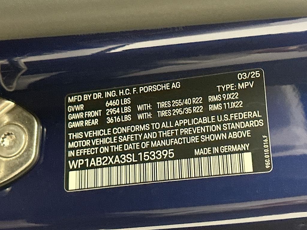 Used 2025 Blue Porsche 4S image 34