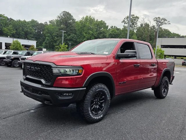 New 2026 Molten Red Pearl-Coat Exterior Paint RAM Rebel image 3