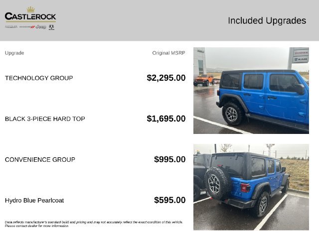 Used 2024 Blue Jeep Rubicon image 7