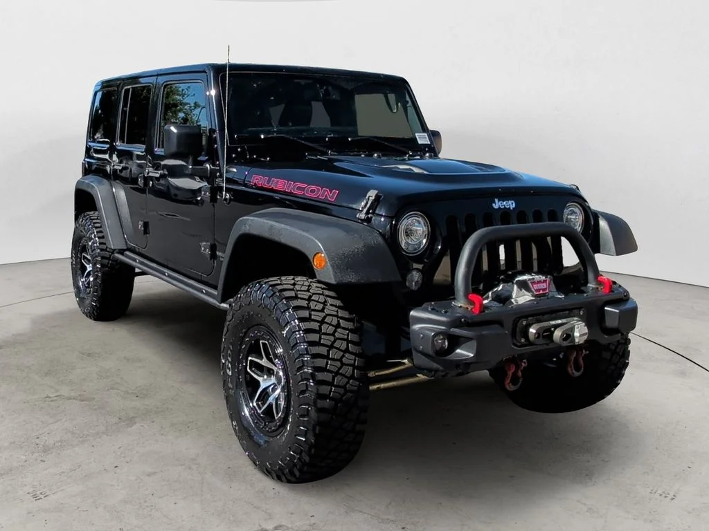 Used 2017 Black Jeep Unlimited Rubicon image 7