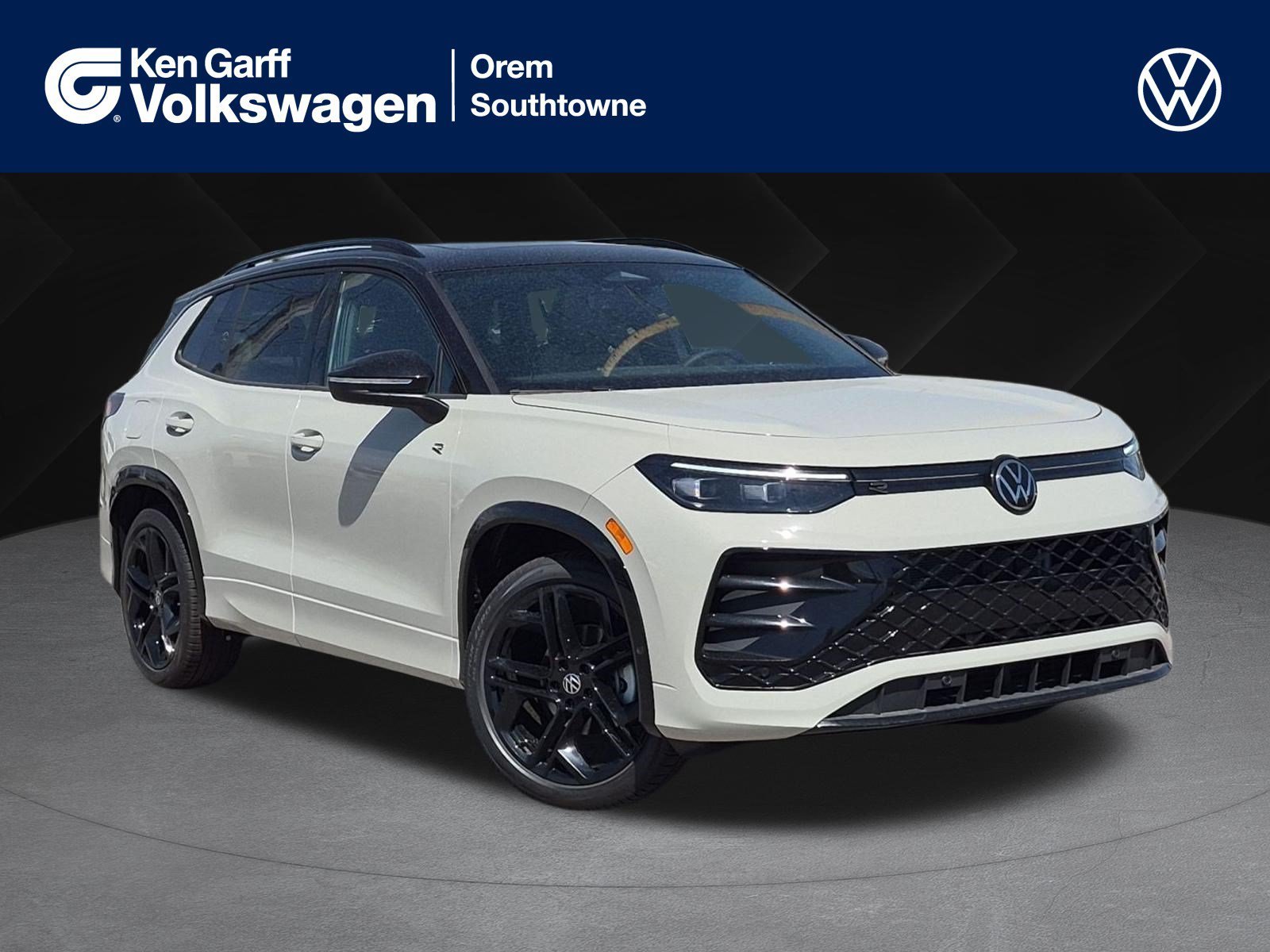 New 2026 Sandstone w/Deep Black Roof Volkswagen SE R-Line Black image 1