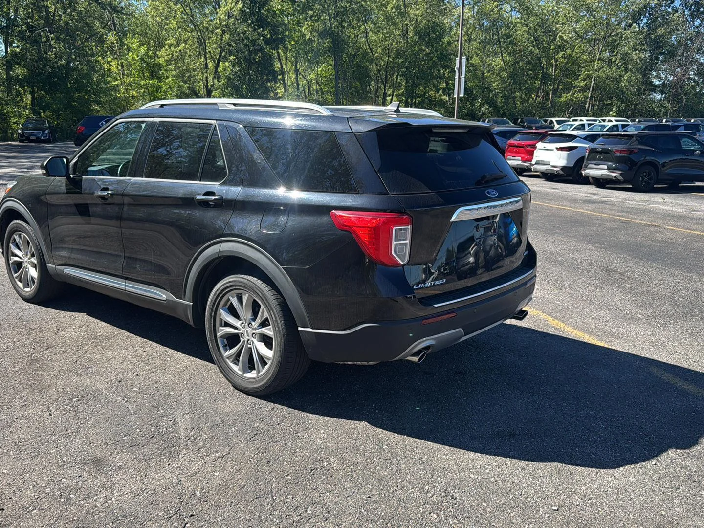 Used 2021 Agate Black Ford Limited image 7