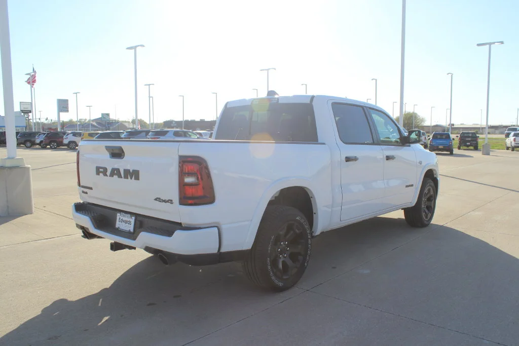 New 2026 Bright White Clear-Coat Exterior Paint RAM Big Horn/Lone Star image 3