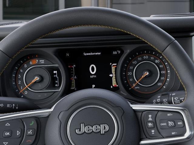 New 2026 Bright White Clear-Coat Exterior Paint Jeep Sahara image 121