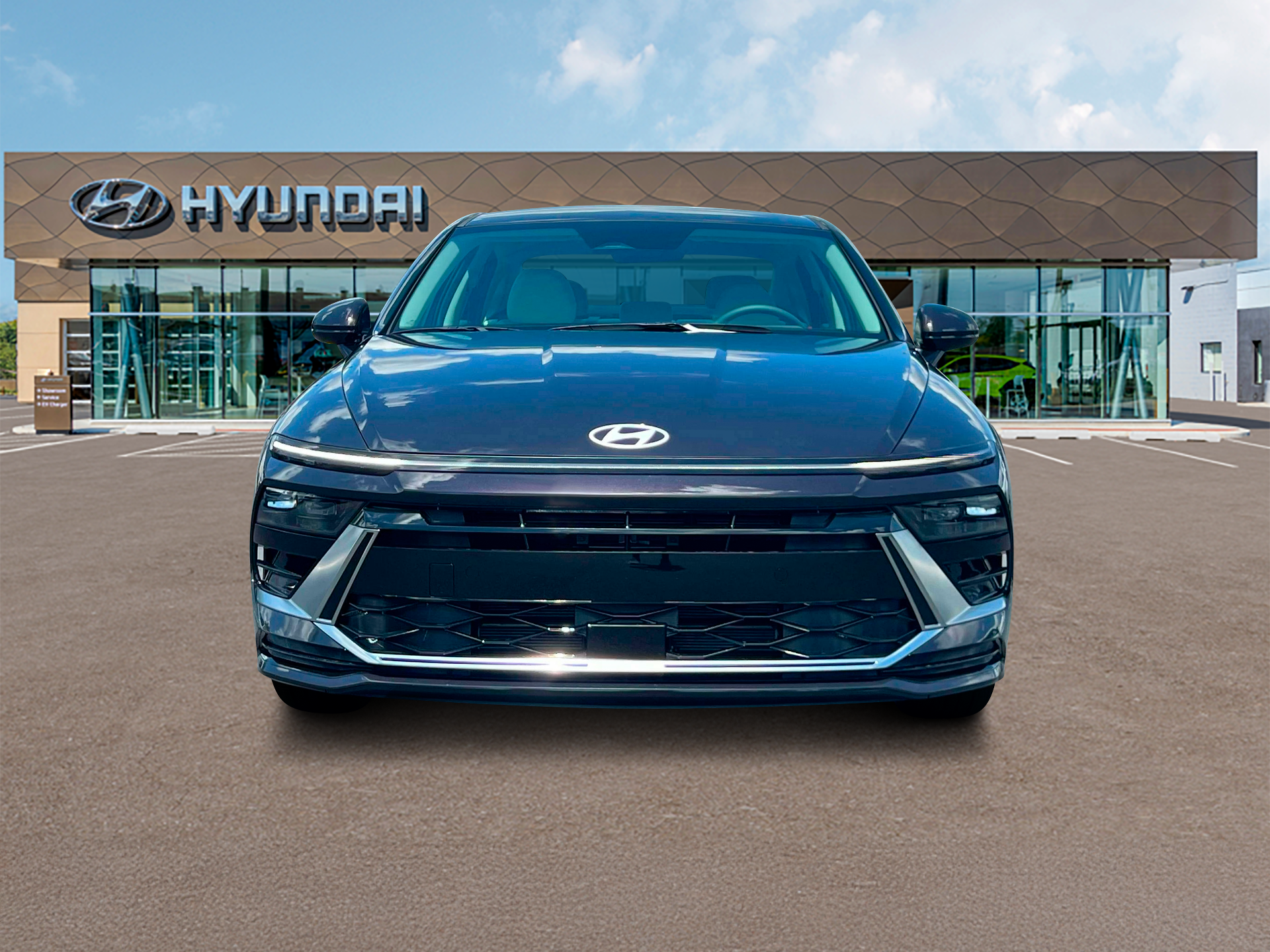 New 2025 Blue Hyundai SEL image 12