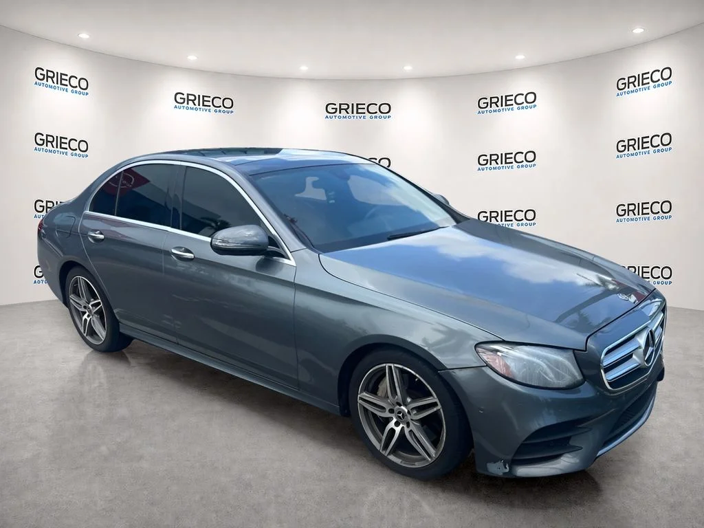 Used 2018 Gray Mercedes-Benz E 300 image 1