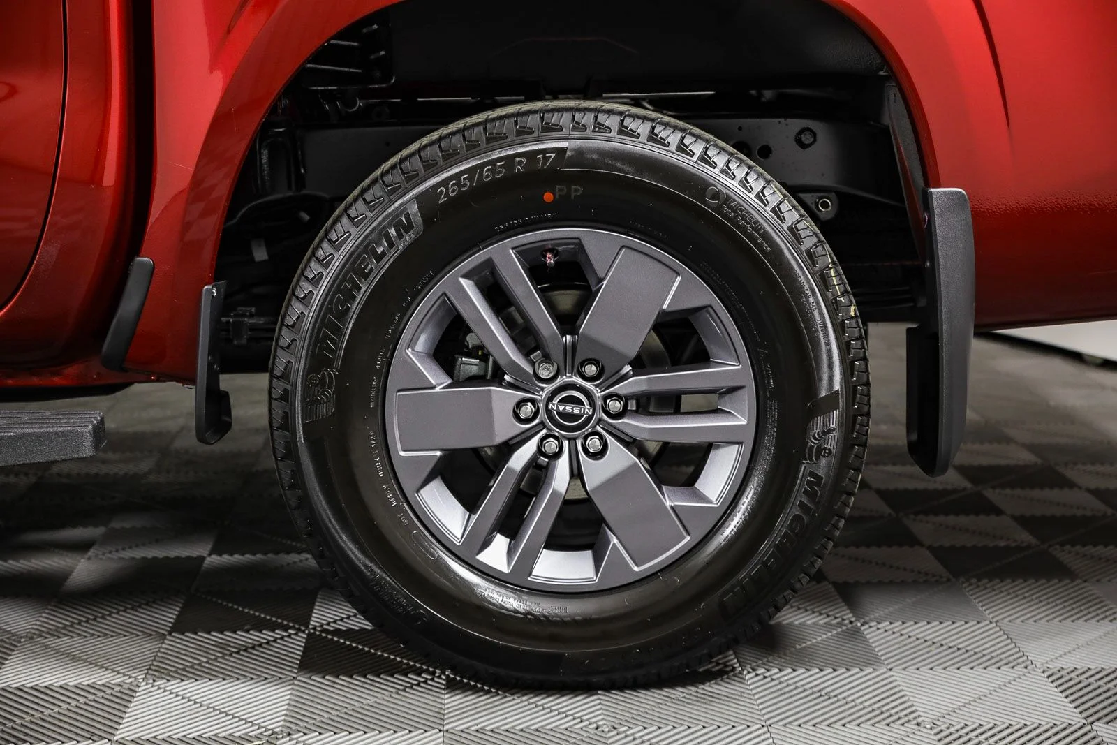 New 2025 Cardinal Red TriCoat Nissan Crew Cab SV image 7