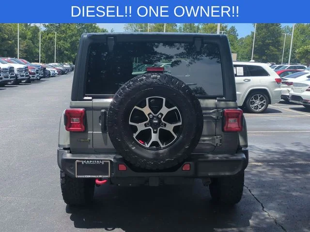 Used 2021 Gray Jeep Unlimited Rubicon image 4