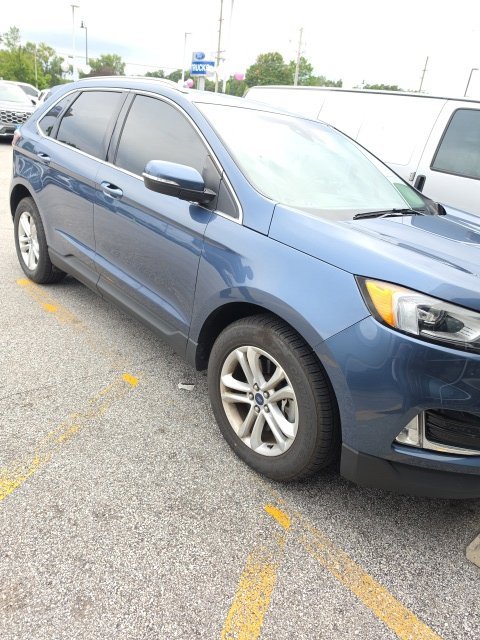 Used 2019 Blue Ford SEL image 2