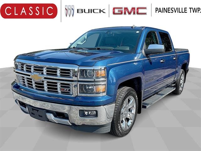 DEEP OCEAN BLUE METALLIC 2015 Chevrolet Silverado 1500 Pickup Truck Four-Wheel Drive