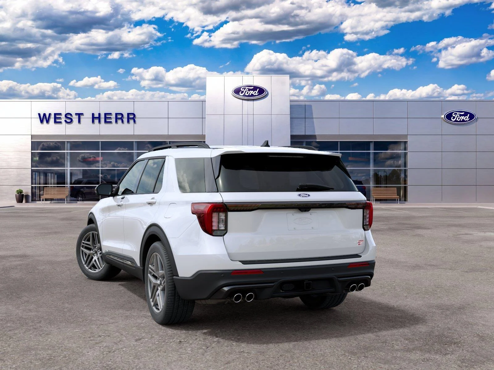 New 2027 Star White Metallic Tri-Coat Ford ST image 4