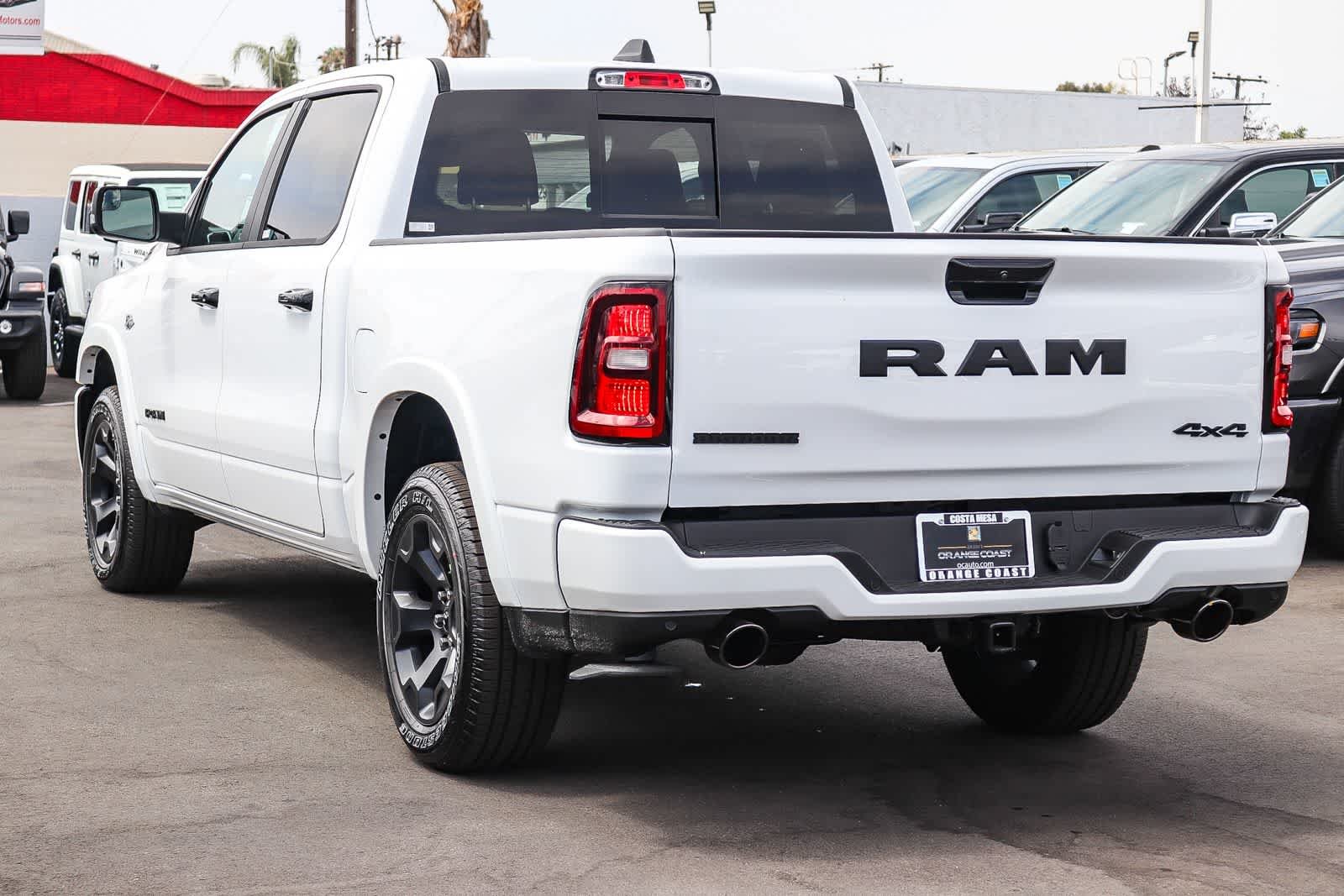 New 2026 Bright White Clear-Coat Exterior Paint RAM Big Horn image 6