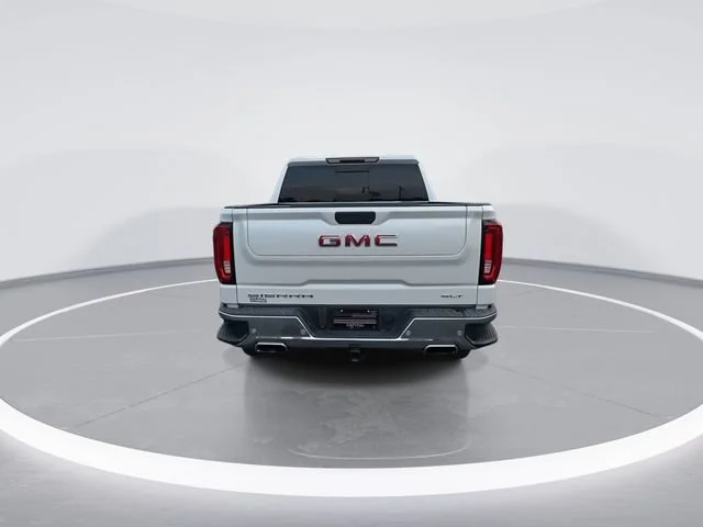 Used 2019 WHITE FROST TRICOAT GMC SLT image 7