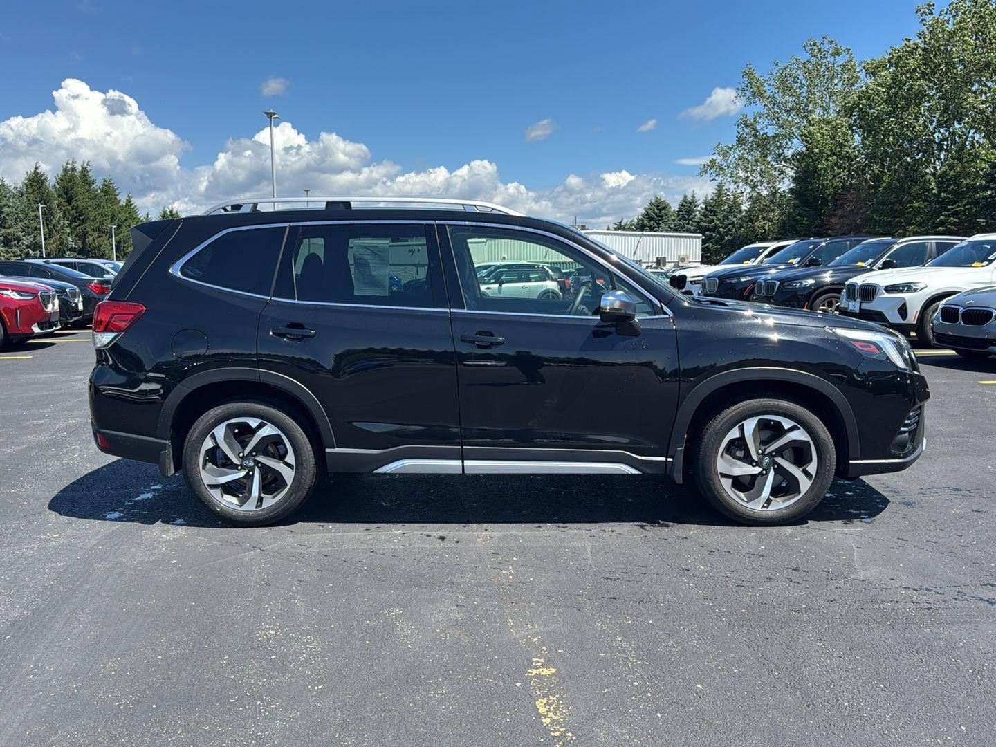 Used 2024 Crystal Black Silica Subaru Touring image 2