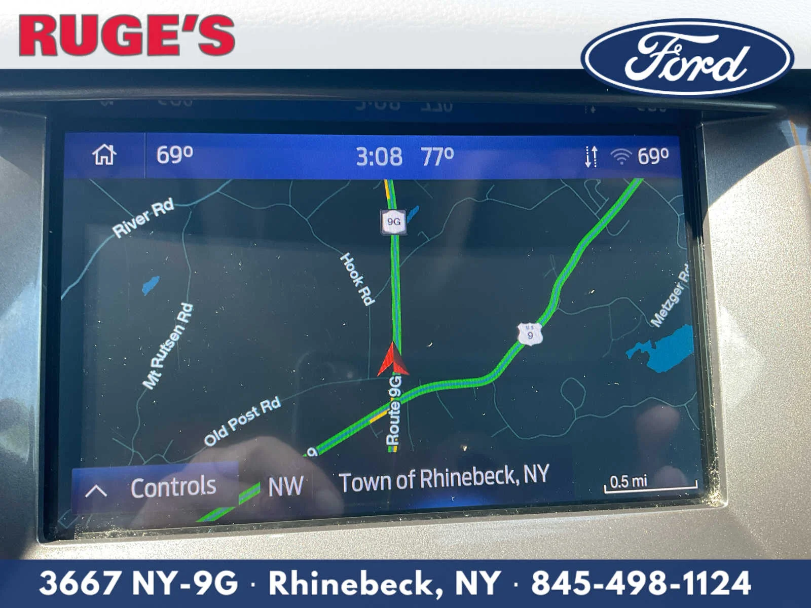 Used 2020 Rapid Red Metallic Tinted Clearcoat Ford LARIAT image 24
