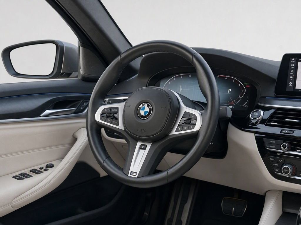 Certified Used 2023 Carbon Black Metallic BMW 530i xDrive image 36
