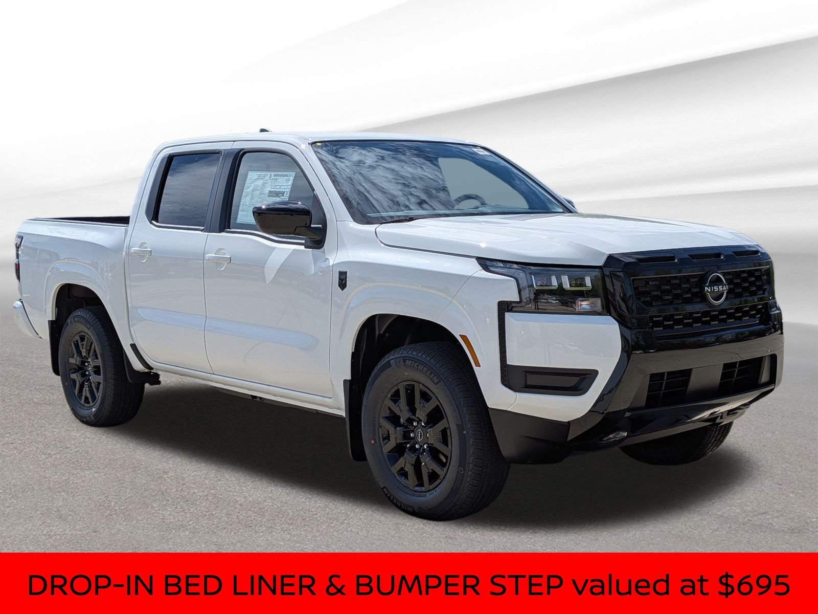 New 2026 Glacier White Nissan Crew Cab SV image 4