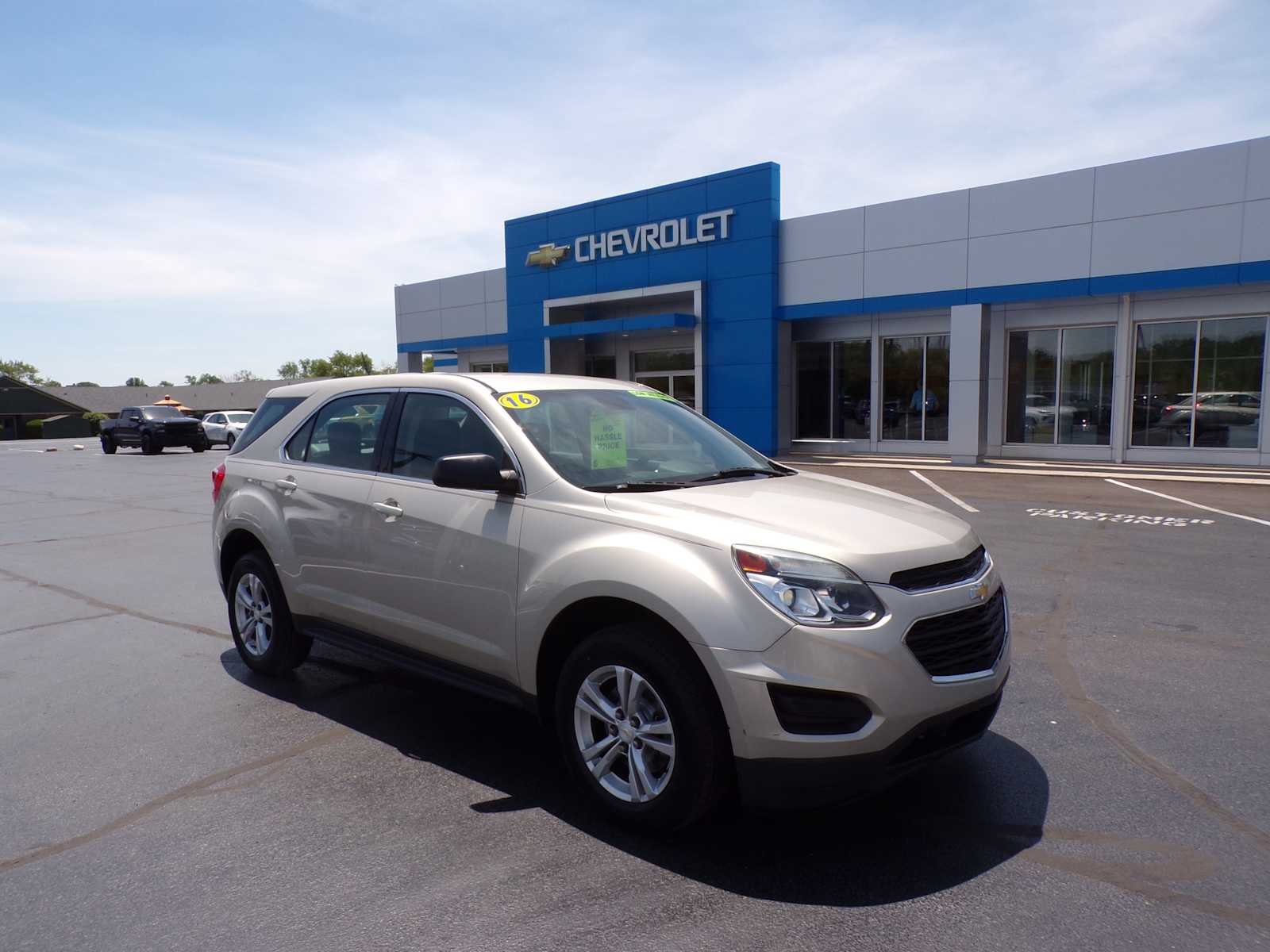 Used 2016 Chevrolet Equinox LS with VIN 2GNALBEK3G1181330 for sale in Alexandria, IN