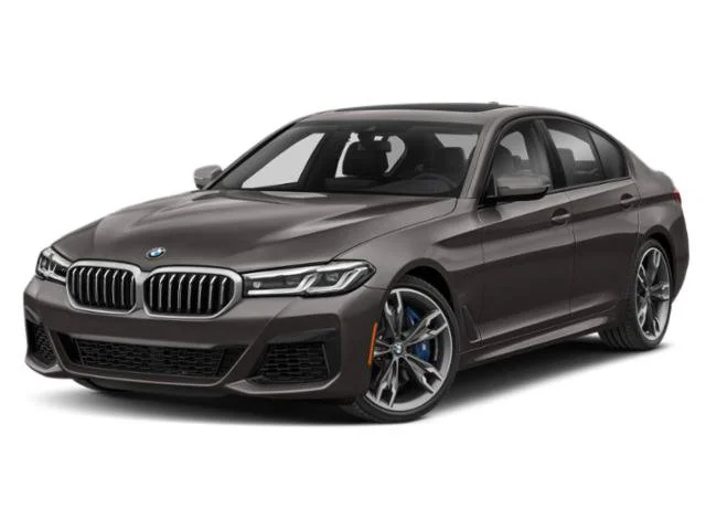 Used 2021 Bernina Grey Amber Effect Metallic BMW M550i xDrive image 1
