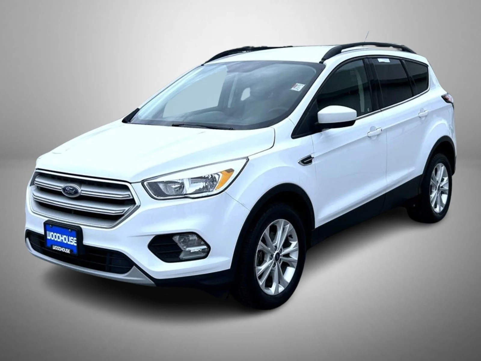 Certified Used 2018 White Ford SE image 1