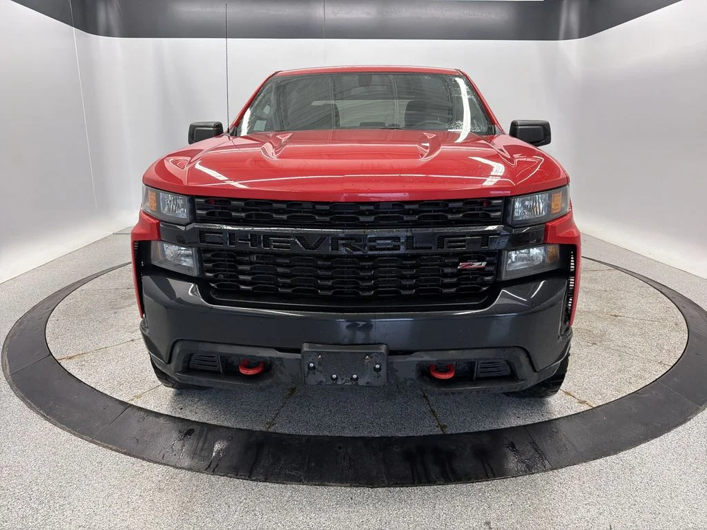 Certified 2020 Chevrolet Silverado 1500 Custom Trail Boss with VIN 1GCPYCEF1LZ153931 for sale in Coon Rapids, Minnesota