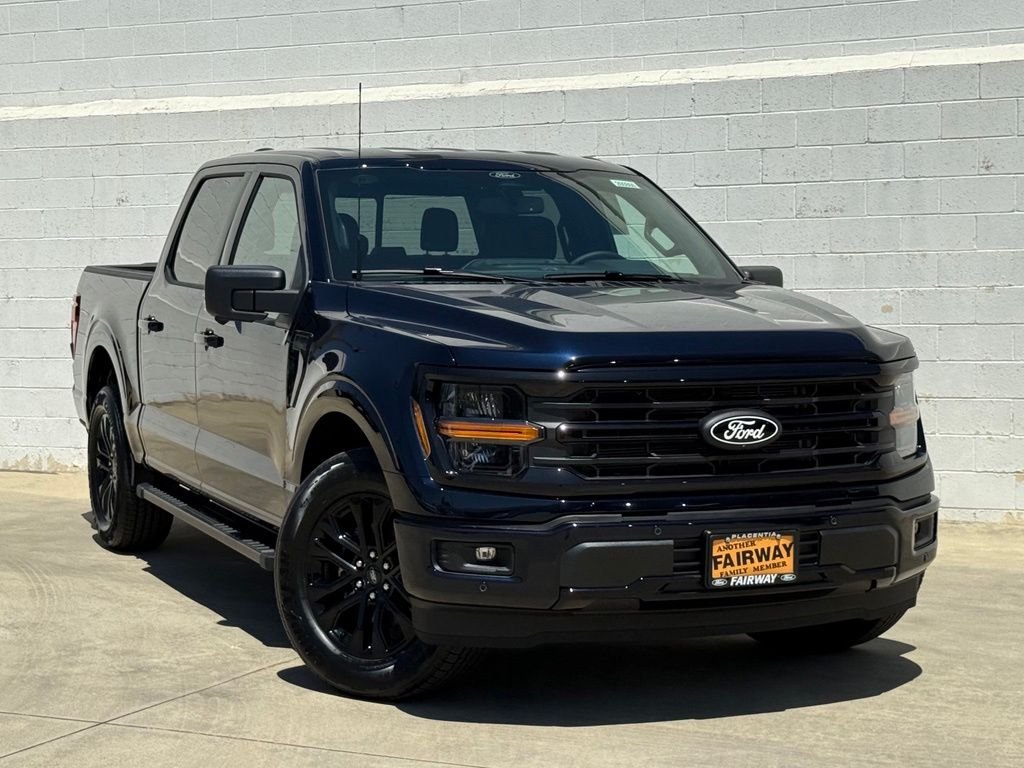 New 2026 Antimatter Blue Metallic Ford XLT image 2