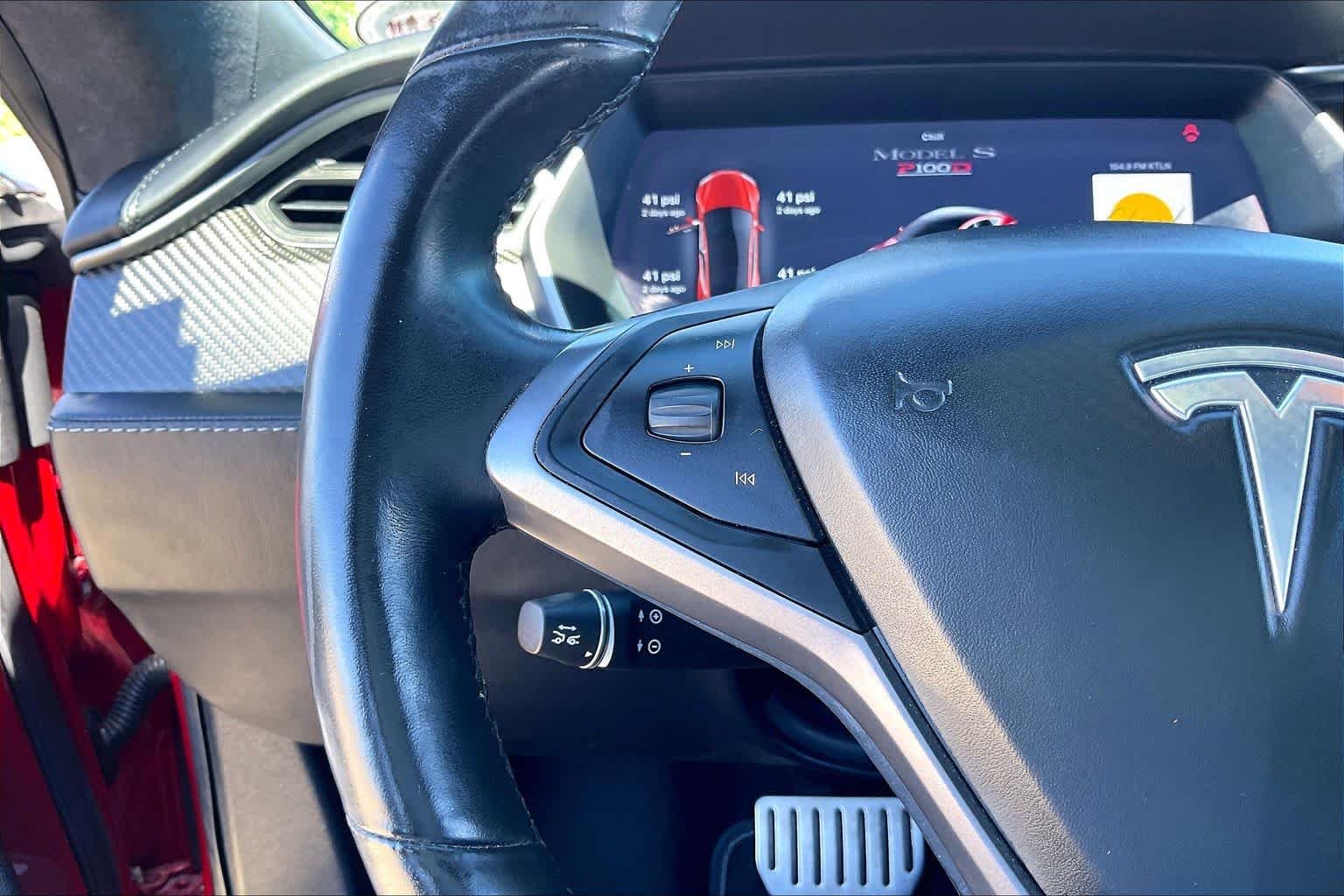 Used 2018 Red Multi-Coat Tesla 75D image 22