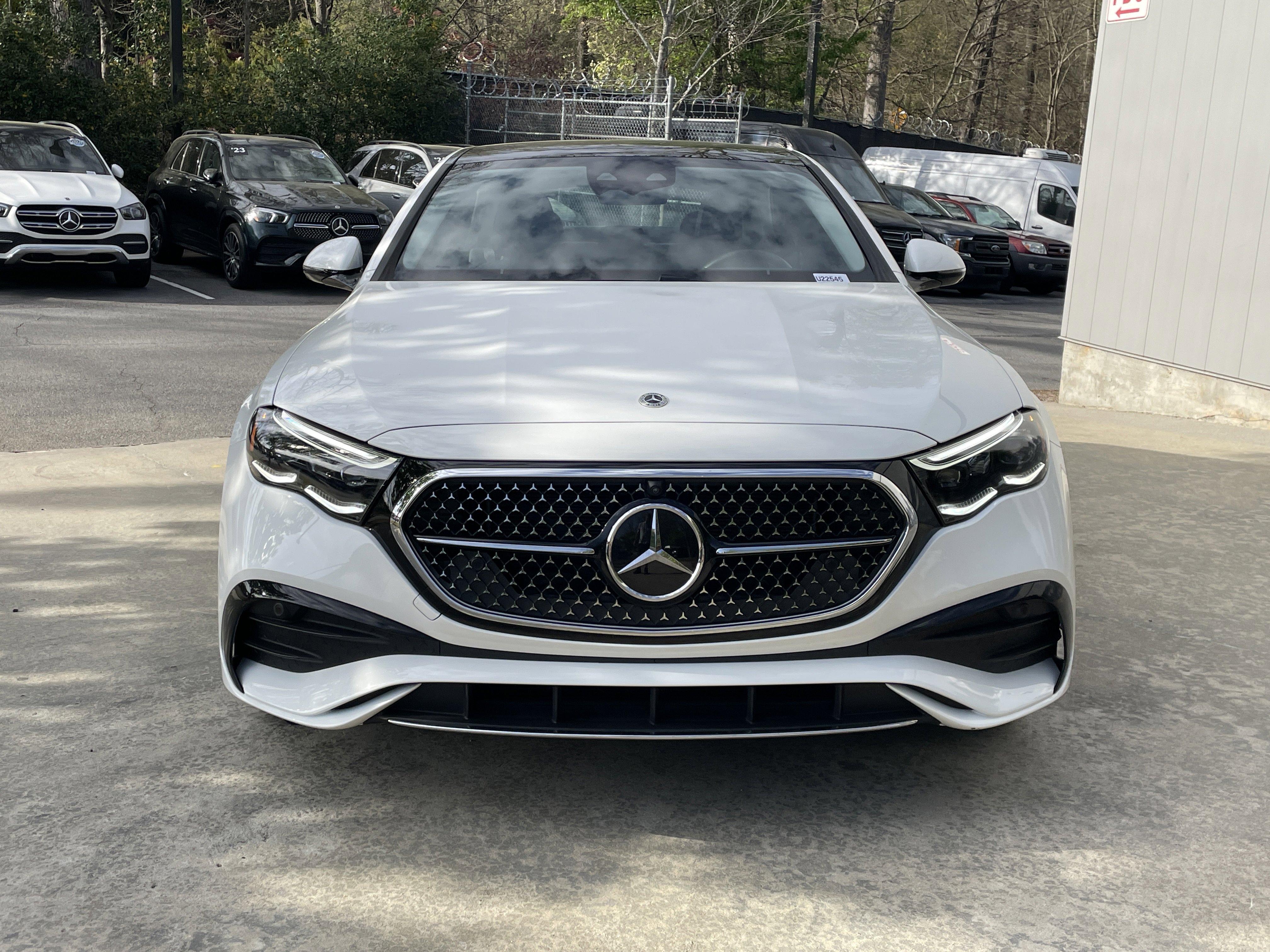 Certified Used 2025 Polar White Mercedes-Benz E 350 RWD Sedan image 3