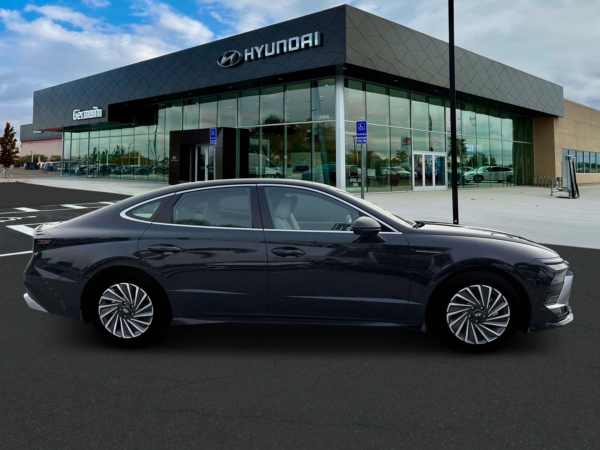 New 2026 Carbon Blue Hyundai Limited image 9