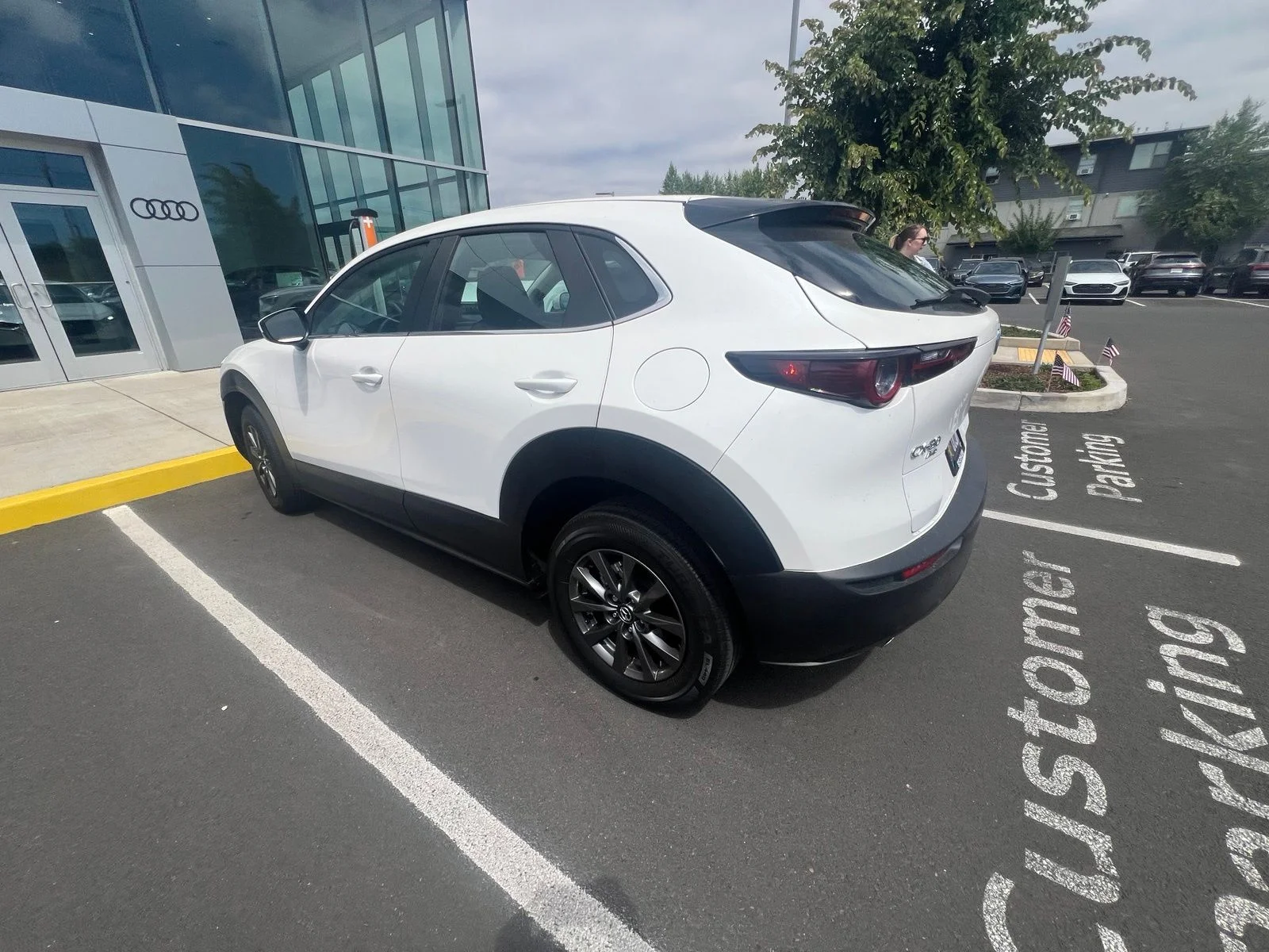 Used 2020 White Mazda S image 4