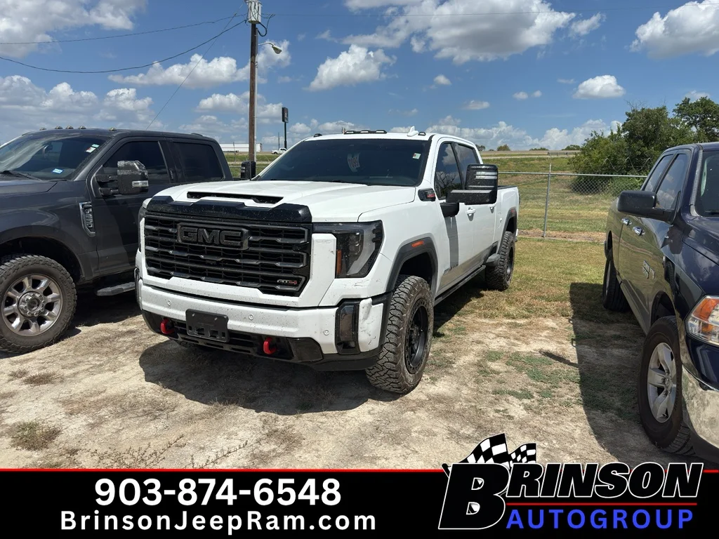 Used 2024 Summit White GMC AT4 image 1