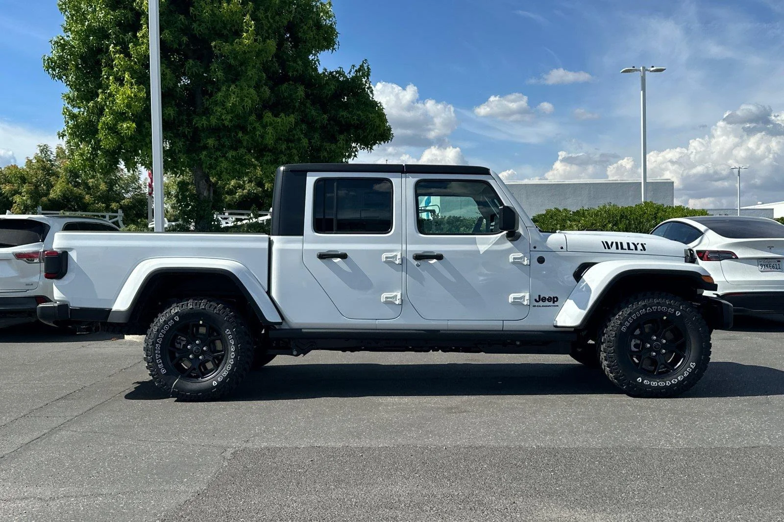 New 2026 Bright White Clearcoat Jeep Willys image 3