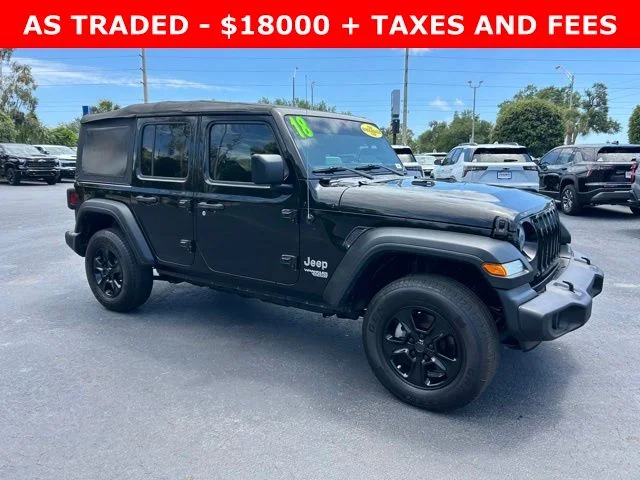 2018 Jeep Wrangler Sport S's photo