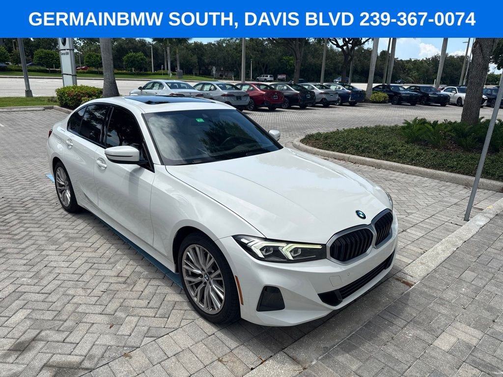 Certified Used 2023 Alpine White BMW 330i image 8