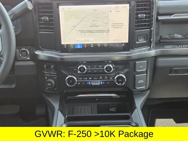 New 2026 Glacier Gray Metallic Tri-Coat Ford F-250® Lariat® image 11