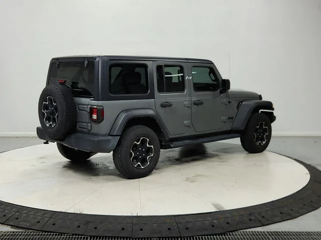 Used 2021 Gray Jeep Unlimited Sport image 8
